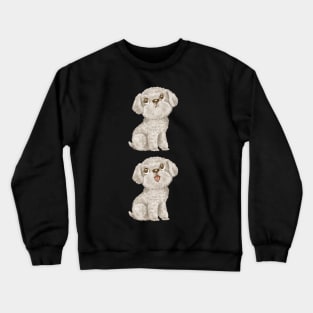 Toy Poodle Puppy Crewneck Sweatshirt